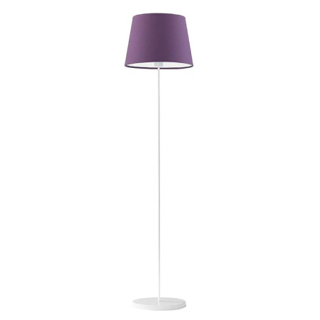 Lampadaire VASTO E27 - blanc / violet 