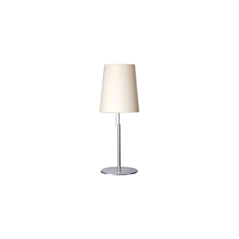 Lampe de chevet BELL E27 62cm - acier brossé 