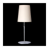 Lampe de chevet BELL E27 52cm - acier brossé 