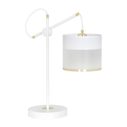Lampe de chevet MONOLIT LN1 BLANC 1xE27 - blanc