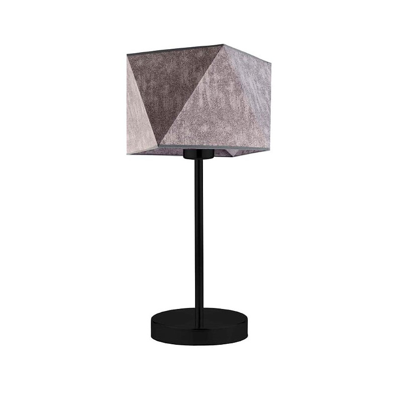 Lampe à poser WUHU E27 - noir / gris 