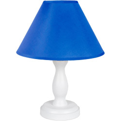 Lampe à poser STEFI1 E14 - blanc / bleu 