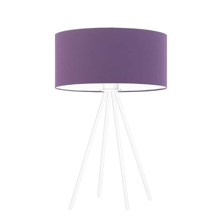 Lampe à poser SIERRA E27 - blanc / violet