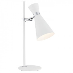 Lampe de bureau LUKKA E27 - blanc