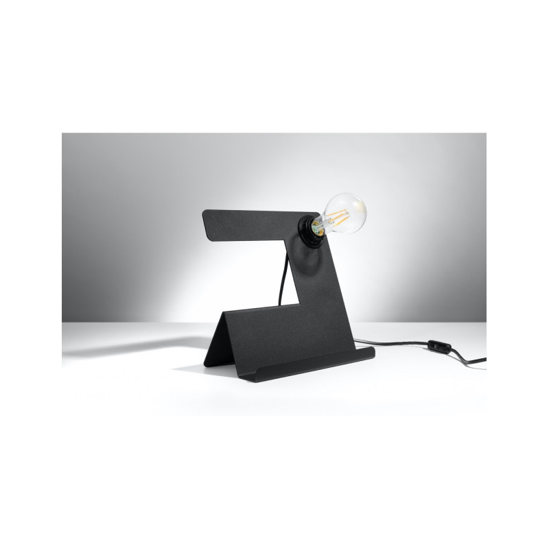 Lampe de bureau INCLINE E27 - noir 