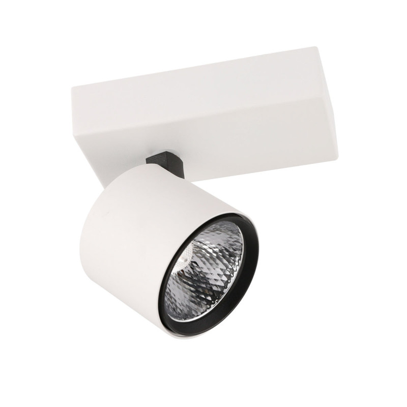 Applique et plafonnier BONIVA SQ LED 5W 3000K - blanc / noir 