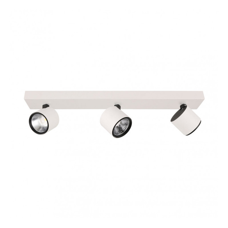 Applique et plafonnier BONIVA LED 3x5W 3000K - blanc / noir 