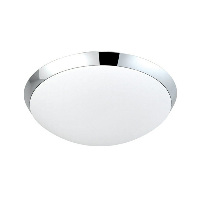 Applique RITA E27 2x20W IP65 blanc, chrome 