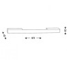 Applique murale TENDO 7473 LED 12,4W 3000K 60cm - blanc 