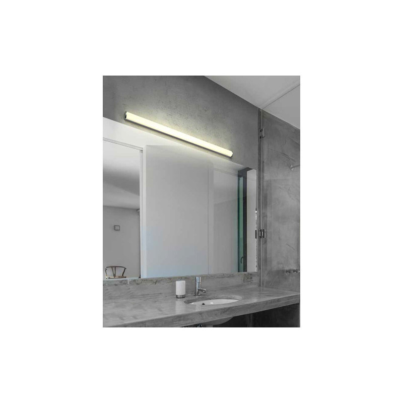 Applique PETRA 60 LED 12W 3000K IP44 chromé 