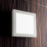 Applique UNIVERSAL 18W SQUARE LED blanc 