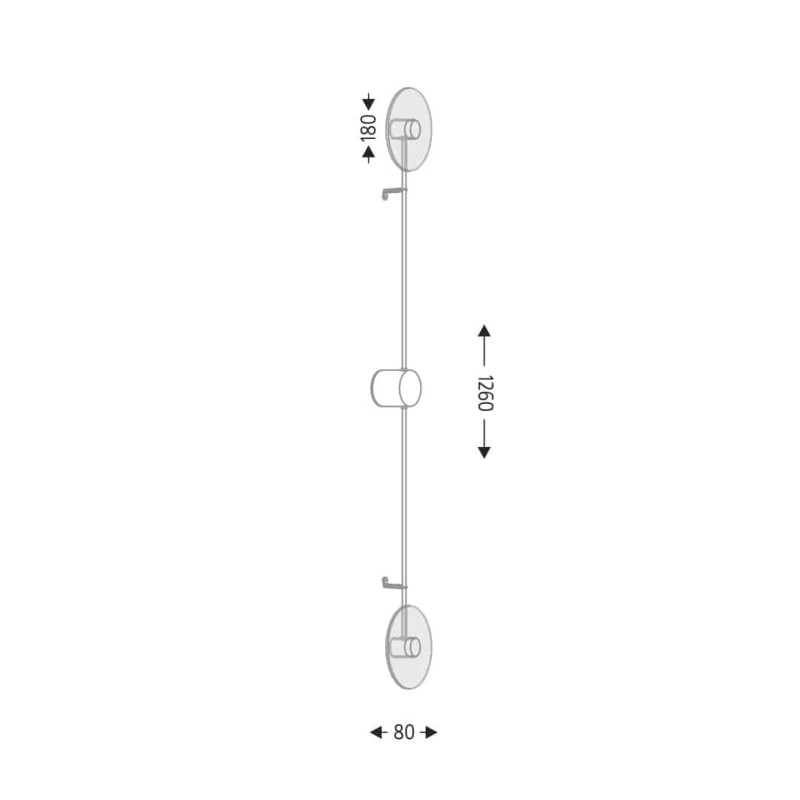 Applique FURANO LED 9W 3000K - blanc 