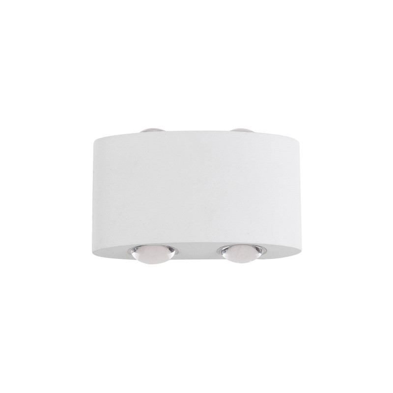 Applique GILBERTO LED haut / bas 4W 3000K IP54 - blanc 