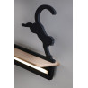 Applique murale CAT 21-75642 LED 5W 4000K - noir / bois 