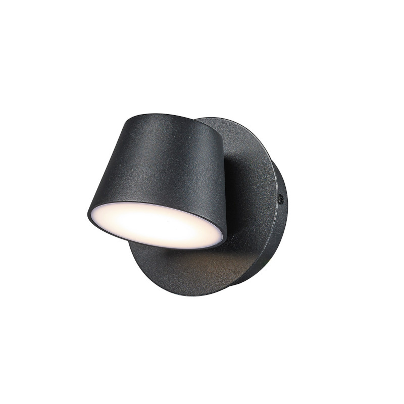 Applique KUOLA LED 6W 3000K - noir 