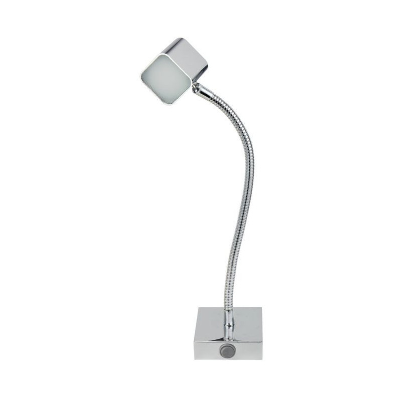 Applique luminaire FORMA avec bras d'extension LED 4W - chrome 