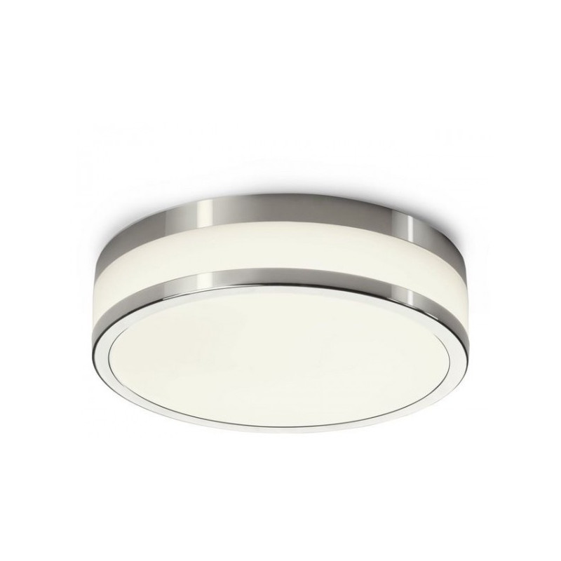 Plafonnier salle de bain MALAKKA LED 18W 4000K IP44 - chrome 