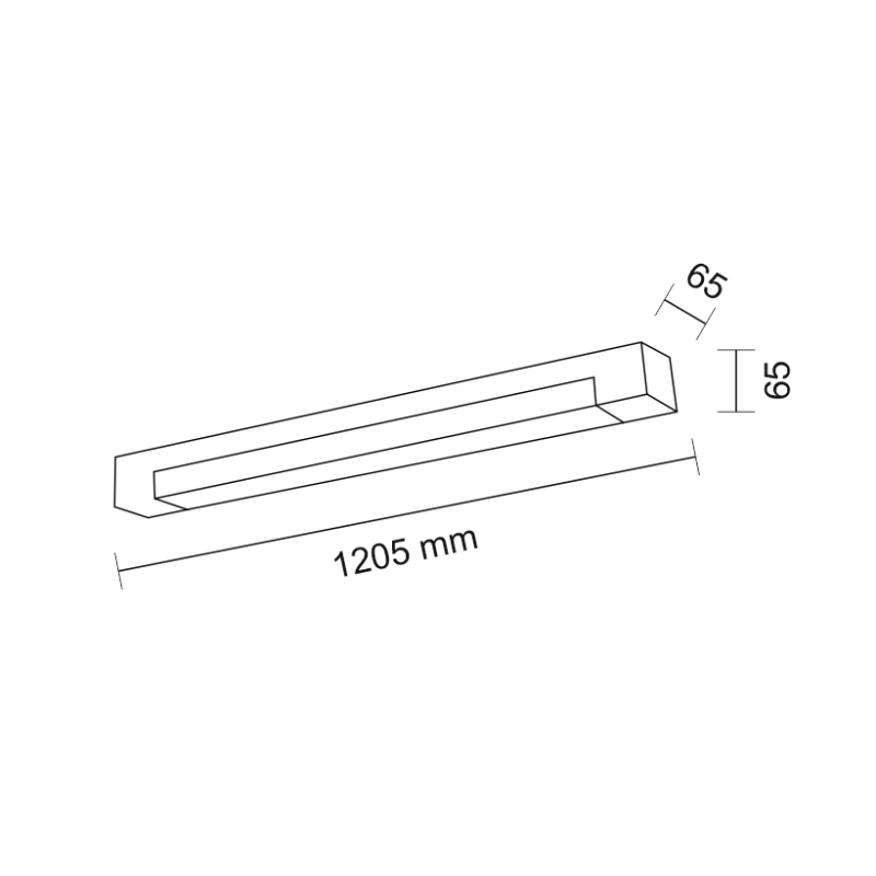 Plafonnier SUMOTO 38,4W 4000K CRI90 - noir 