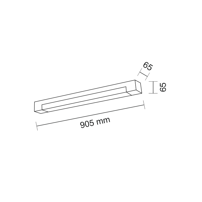 Plafonnier SUMOTO 28,8W 4000K CRI90 - blanc 