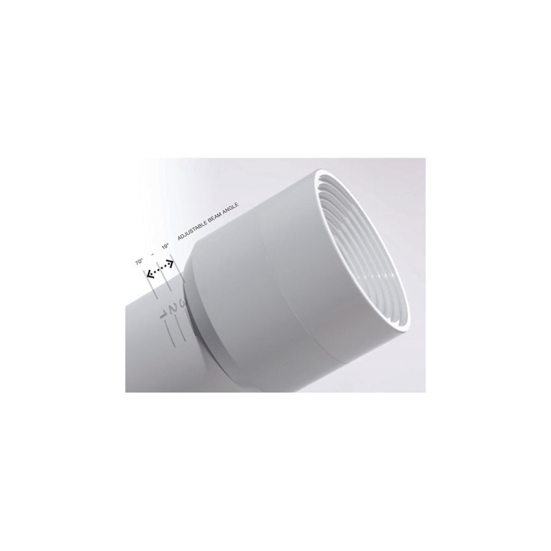 Plafonnier LUMI LED 5W 3000K 19-70° - blanc 