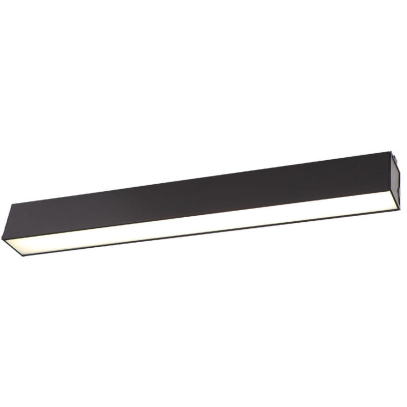 Plafonnier LINEAR LED 18W 4000K - noir 