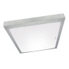 Plafonnier LED ALEX 12W 4000K - argent 