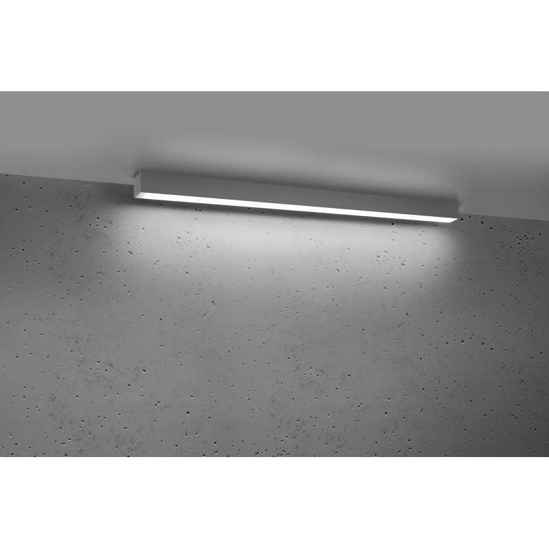 Plafonnier PINNE LED 31W 4000K - aluminium 