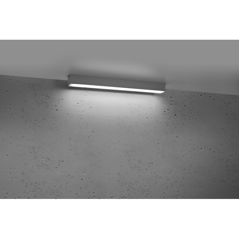 Plafonnier PINNE LED 22W 4000K - aluminium 