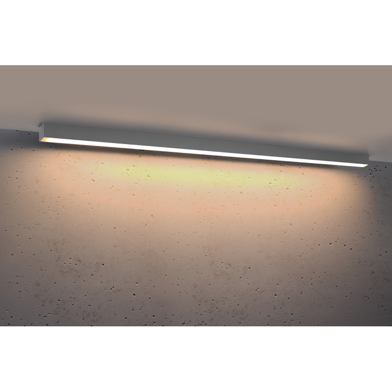 Plafonnier PINNE LED 48W 3000K - aluminium 