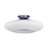 Plafonnier PIRES 50 E27 3x60W blanc, chrome