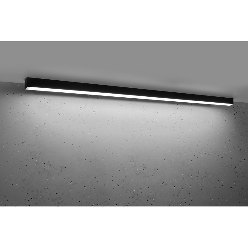 Plafonnier PINNE LED 48W 4000K - noir 