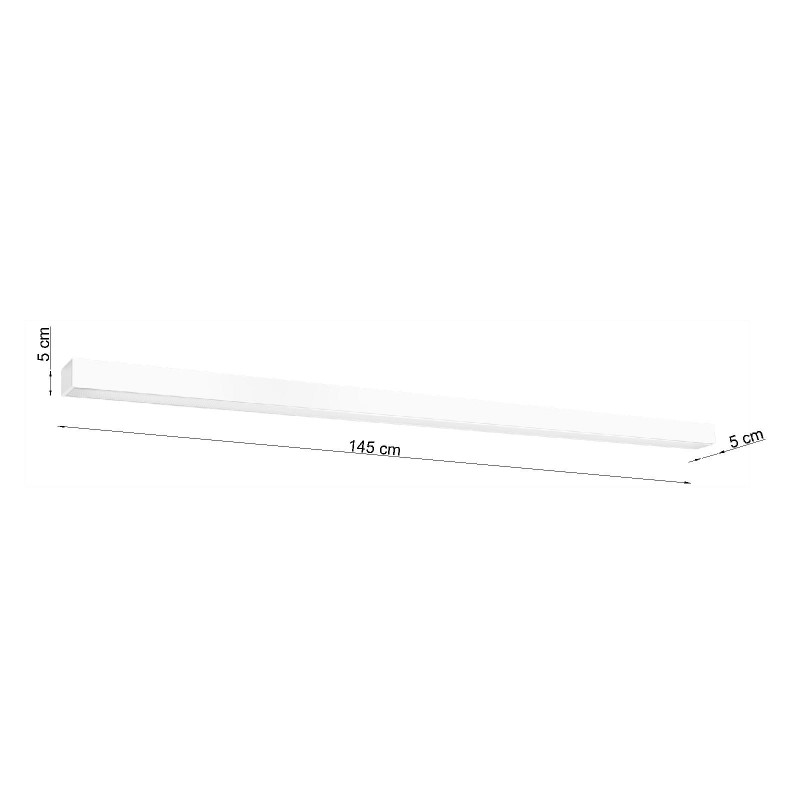 Plafonnier PINNE LED 48W 4000K - blanc 