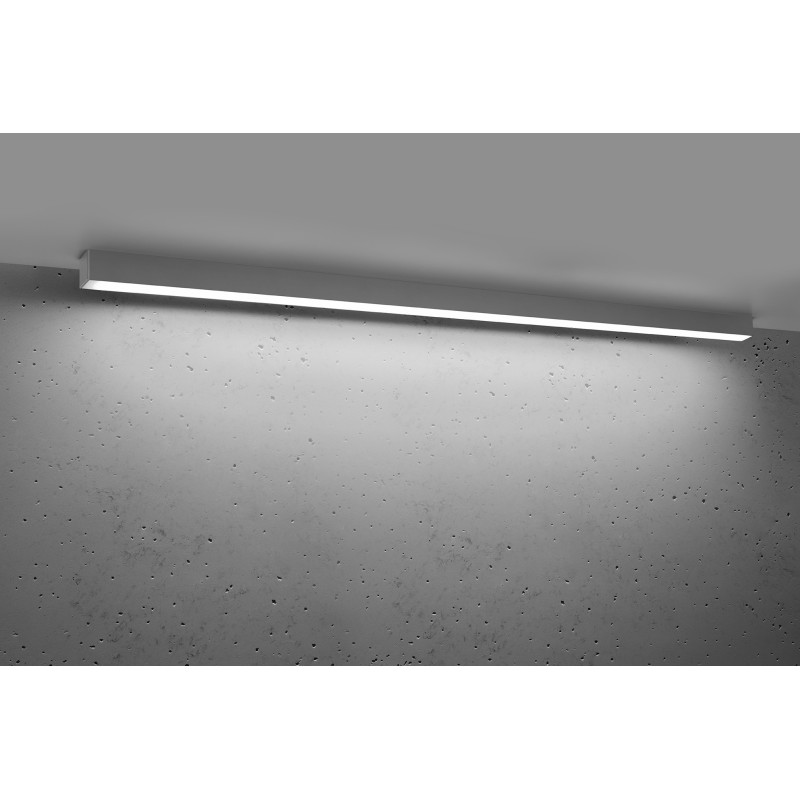 Plafonnier PINNE LED 48W 4000K - aluminium 