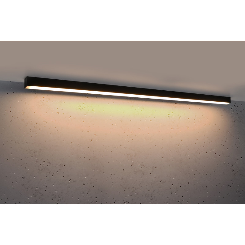 Plafonnier PINNE LED 48W 3000K - noir 