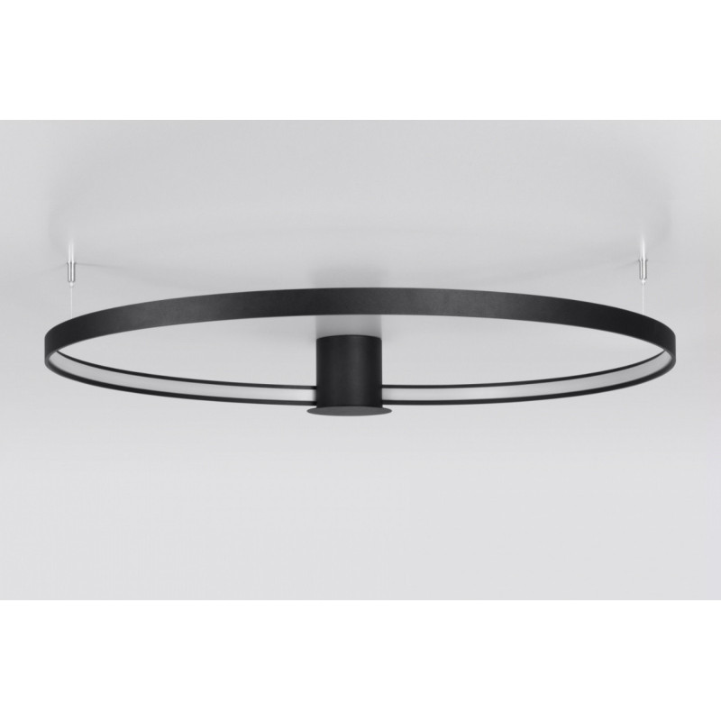 Plafonnier RIO 78cm LED 50W 3000K CRI90 - noir 