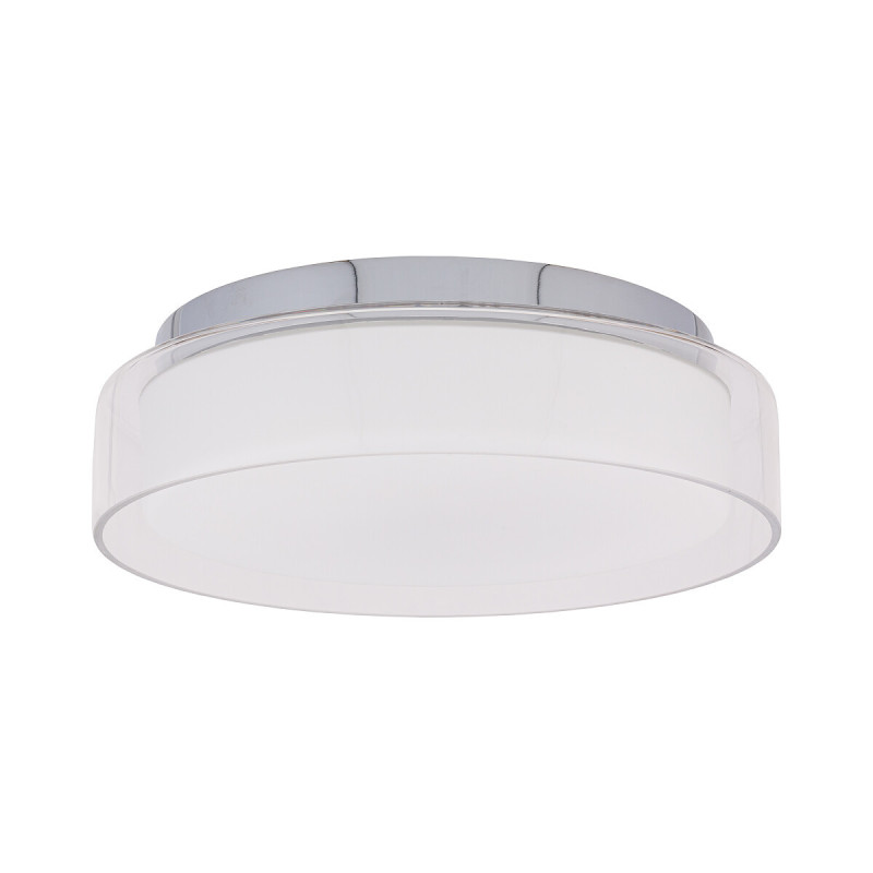 Plafonnier PAN S LED 12W 4000K IP44 - chromé 