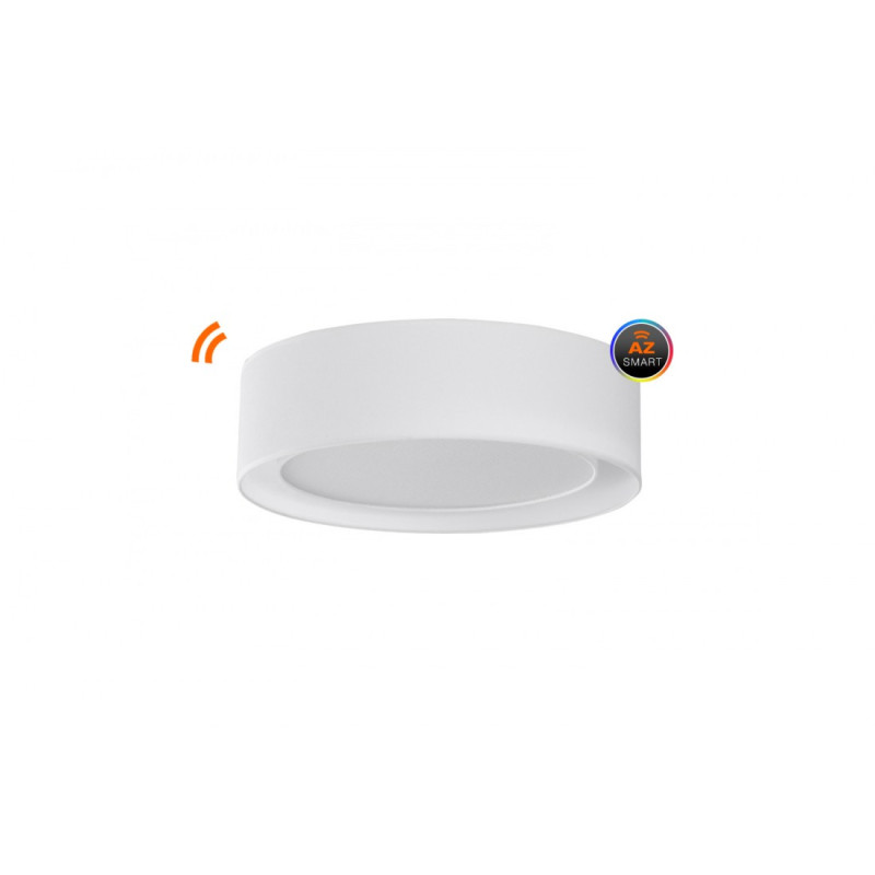 Plafonnier MILO LED 24W RGBW SMART DIM - télécommande - blanc 