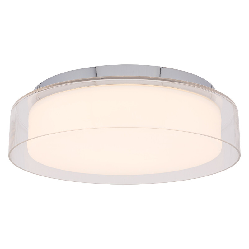 Plafonnier PAN M LED 17W 4000K IP44 - chromé 