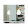 Suspension luminaire design MIRAGE 1 E14 40W blanc