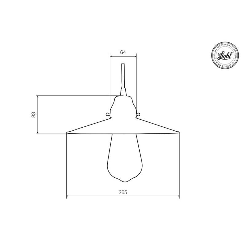 Luminaire Suspension Industriel loft JAZZ E27 - gris