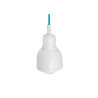 Luminaire Suspension Industriel loft PUNK E27 - blanc