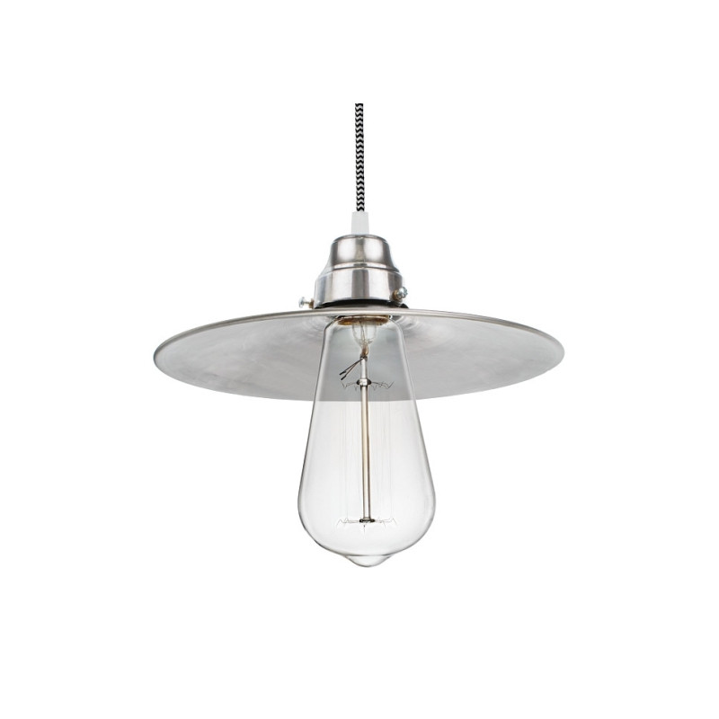 Suspension industrielle Design Loft JAZZ E27 - acier brut