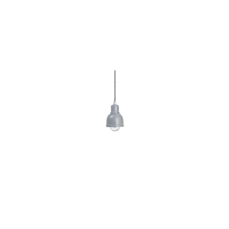 Luminaire Suspension Industriel loft PUNK E27 - gris