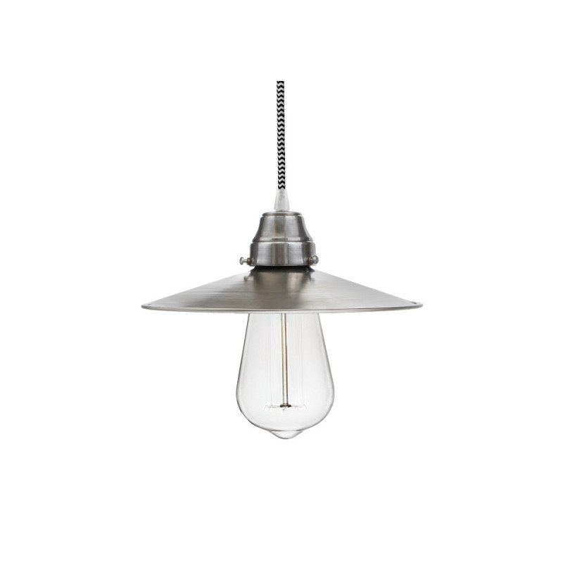 Suspension industrielle Design Loft JAZZ E27 - acier brut