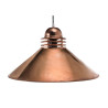 Luminaire Suspension Industriel Loft SOUL 03 E27 - cuivre