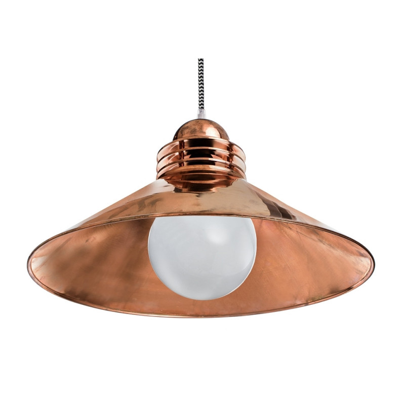 Luminaire Suspension Industriel Loft SOUL 03 E27 - cuivre