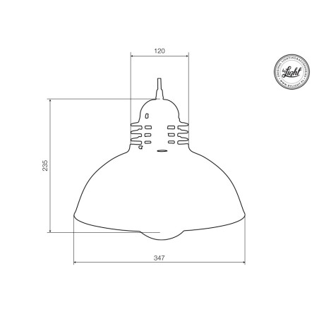 Luminaire Suspension Industriel Loft SOUL 04 E27 - acier brut