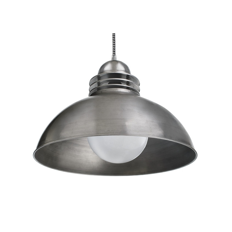 Luminaire Suspension Industriel Loft SOUL 04 E27 - acier brut