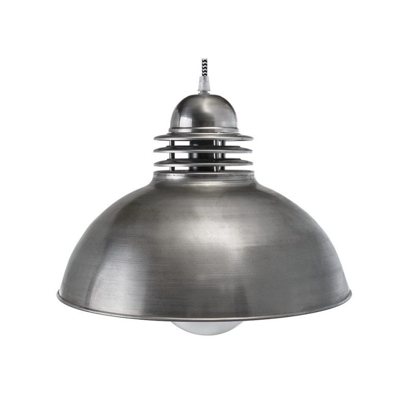 Luminaire Suspension Industriel Loft SOUL 04 E27 - acier brut