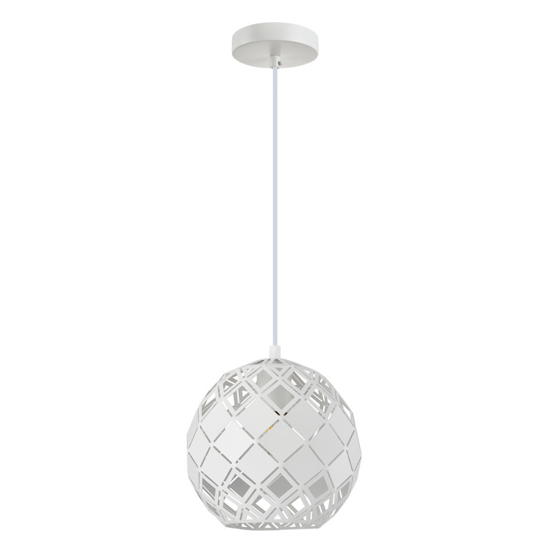 Suspension design PAULELA Ø20 E27 - blanc